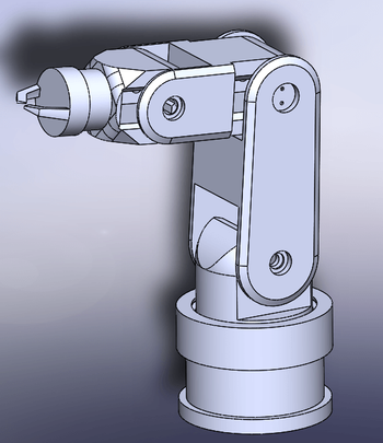 Robot CAD assembly